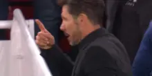 Simeone: 'Litigio coi tifosi del Liverpool? Io insultato per 90 minuti'