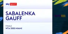 Sabalenka-Gauff: highlights Wta Miami