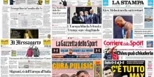 Le prime pagine dei quotidiani di oggi 9 dicembre: la rassegna stampa