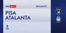 Pisa-Atalanta 1-1: gol e highlights