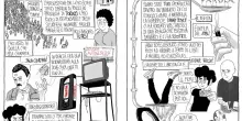 Il fumetto di Marinaccio per i 30 anni di Trainspotting