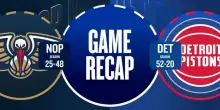 NBA Highlights: Detroit-New Orleans 129-108