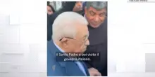 Abu Mazen: 'Non posso dimenticare cos'ha fatto Papa Francesco'