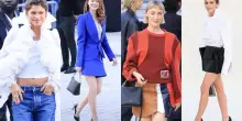 Zendaya, look riciclato da Louis Vuitton, le star della sfilata. FOTO