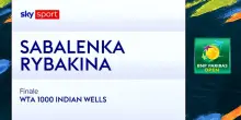 Sabalenka-Rybakina: highlights Wta Indian Wells