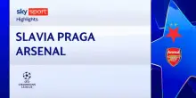 Slavia Praga-Arsenal 0-3: gol e highlights Champions