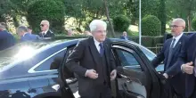 L'arrivo di Mattarella per la finale di Sinner a Roma