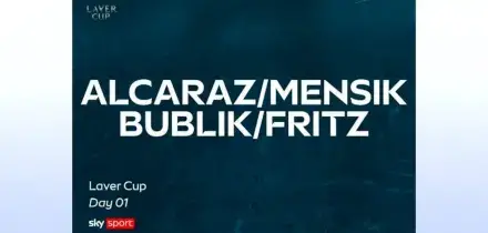 Alcaraz/Mensik-Bublik/Fritz: highlights Laver Cup