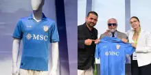 Centenario Napoli, presentata la nuova maglia della stagione 2026-2027