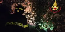 Como, ancora fiamme sul Monte Goj: in arrivo due Canadair