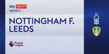 Nottingham Forest-Leeds 3-1: gol e highlights