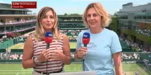Wimbledon, l'arrivo di un elegantissimo Roger Federer