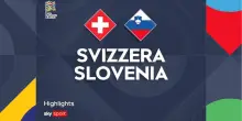 Svizzera-Slovenia 2-1: gol e highlights