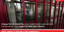 Roma, spari alla sede della Cgil di Primavalle