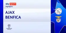Ajax-Benfica 0-2: gol e highlights
