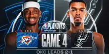 NBA Highlights: San Antonio-OKC gara-4 103-82