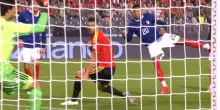 Belgio-Francia, occasione Dou&eacute;: centra la traversa