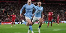Haaland al 93': il City batte il Liverpool 2-1