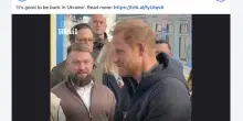 Ucraina, media: &ldquo;Principe Harry a Kiev per una visita a sorpresa'