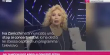 Iva Zanicchi dice addio ai concerti estivi