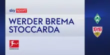 Werder Brema-Stoccarda 0-4: gol e highlights