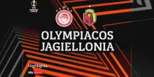 Olympiacos-Jagiellonia 2-1: gol e highlights