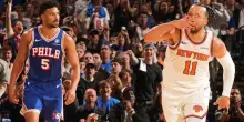 Brunson stende Phila: 27 punti nel solo primo tempo, 35 alla fine e i Knicks volano