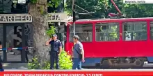 Belgrado, tram deraglia contro edificio 12 feriti