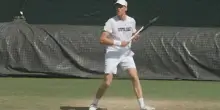 Wimbledon, il warm up di Sinner prima di sfidare Borges