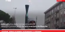 Marche, torcia olimpica attraversa la regione