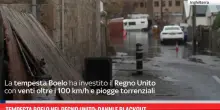 Tempesta Boelo nel Regno Unito: danni e blackout