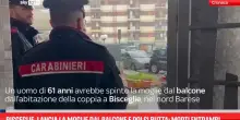 Bisceglie, uccide moglie lanciandola da balcone e si suicida
