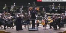 Finlandia, violino vola a terra durante concerto