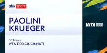 Paolini-Krueger: highlights Wta Cincinnati