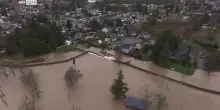 Washington, esondazione White River: lavori dopo alluvione