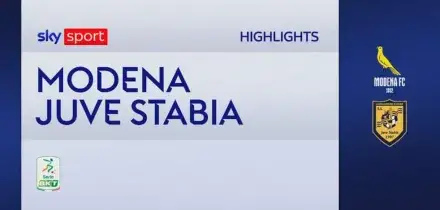 Modena-Juve Stabia 0-1: gol e highlights Playoff