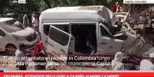 Colombia, attentato delle FARC a Cajib&iacute;o: almeno 14 morti