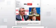 I titoli di Sky TG24 dell'8 novembre: edizione delle 13