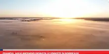 Francia, maxi incendio devasta le foreste di Bordeaux