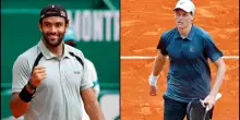 Atp Monte-Carlo, oggi in campo Berrettini e Sinner