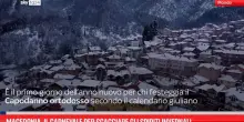 Macedonia, il carnevale per scacciare gli spiriti invernali