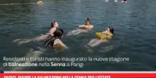 Parigi, riapre la balneazione nella Senna per l'estate