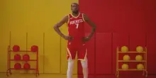 NBA, gli Houston Rockets presentano le nuove maglie