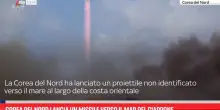 Corea del Nord lancia un missile verso il Mar del Giappone