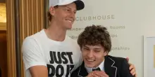 Sinner-Kimi, incontro e tanti sorrisi a Wimbledon
