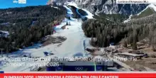 Olimpiadi 2026, i preparativi a Cortina tra gru e cantieri
