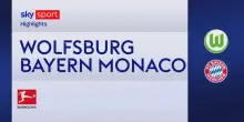 Wolfsburg-Bayern Monaco 0-1: gol e highlights