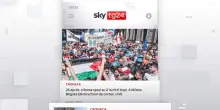 I titoli di Sky TG24 del 25 aprile 2026 - edizione h.19