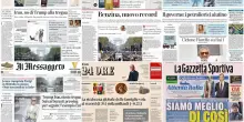 Le prime pagine dei quotidiani di oggi 27 settembre: rassegna stampa