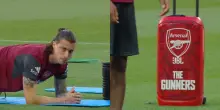 L'Arsenal &egrave; 'nel chill': allenamento a ritmo di musica! VIDEO